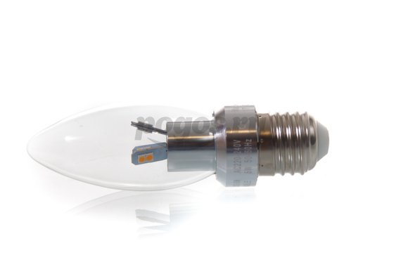 Лампа светодиодная диммируемая E27  5Вт 2700К свеча  GAUSS /10/ 