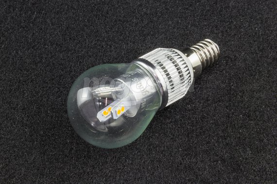 Лампа светодиодная диммируемая E14  5Вт 2700K шар  GAUSS /10/