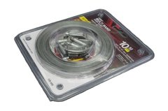 Набор ленты хомутной 10м и зажимов  ORBIT