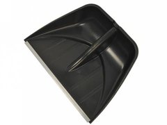 Лопата снеговая 510*120*420 мм полипропиленовая без черенка "Профи" с металлической планкой  Protex