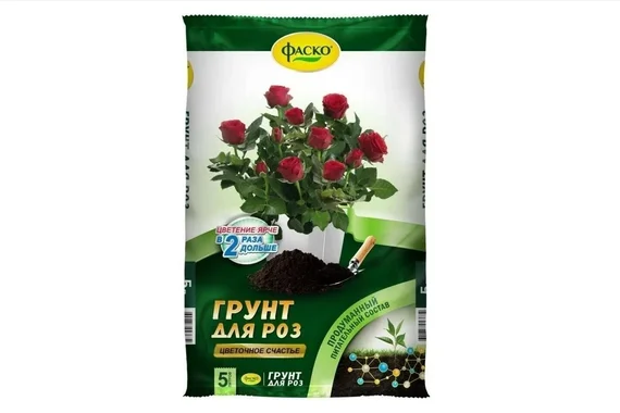Земля для роз 5 литров Фаско 031882