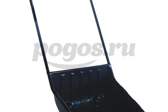 Скрепер пластиковый ковш 640х700х1520мм, с колесиками Luxe  PALISAD