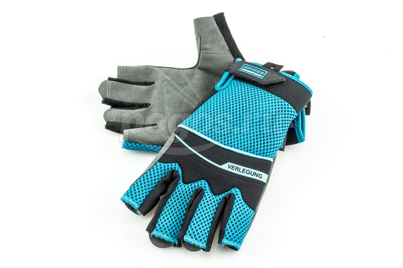 Перчатки комбинированные облегченные открытые пальцы XL  GROSS /100/