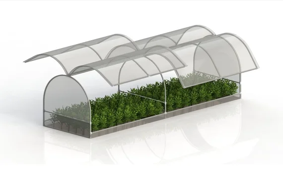 Парник ТЕПЛОФОН Бабочка 4 м