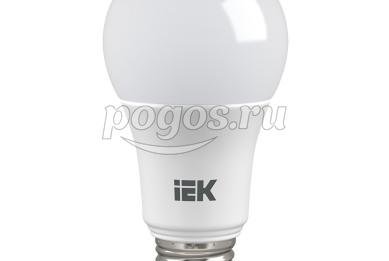 Лампа LED A60 шар 20Вт 230В 6500К E27  IEK