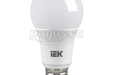 Лампа LED A60 шар 11Вт 230В 4000К E27  IEK
