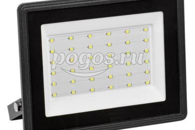 Прожектор светодиодный СДО06-50 6500К IP65 чёрный  IEK