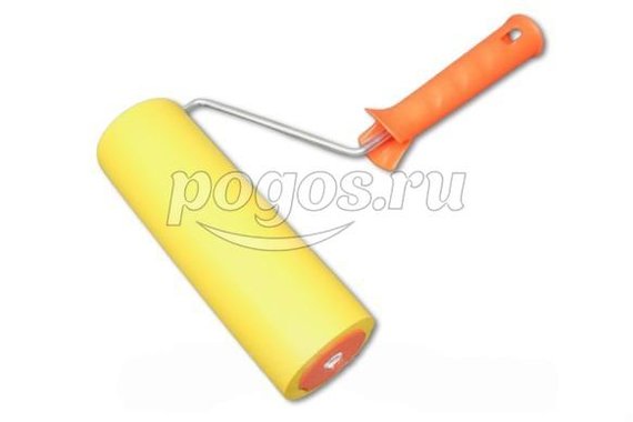 Валик резиновый для прикатки обоев 180мм  DECOR