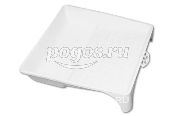 Ванночка для краски 320х350 мм белая большая  DECOR