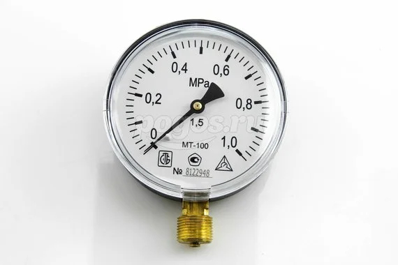 Манометр МТ100М 1МПа М20*1,5