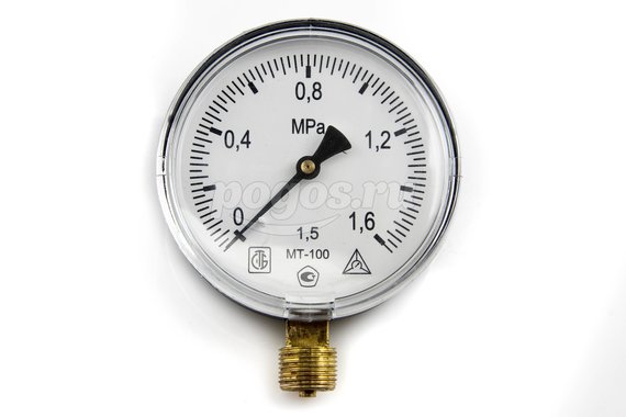 Манометр МТ100М МТ-100 1.6МПа М20х1.5