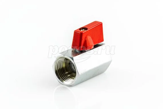 Кран шаровой F - F 1/2" рычаг Mini STI