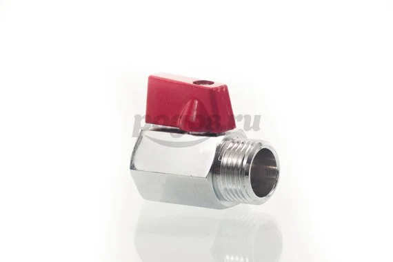 Кран шаровой F - M 1/2" рычаг Mini STI