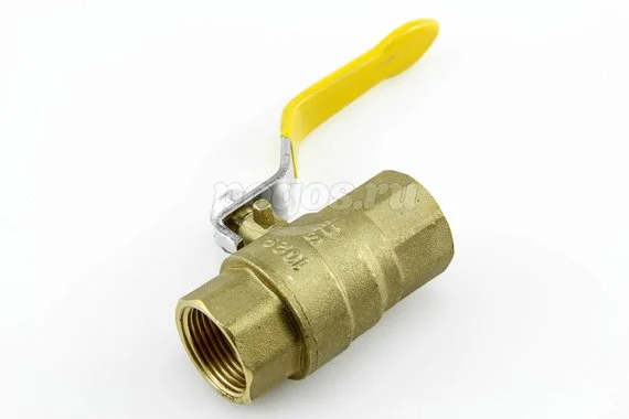 Кран шаровой для газа рычаг F- F  3/4" STI