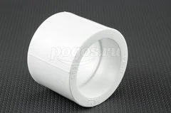 Муфта PP-R d-63мм белый MEERPLAST