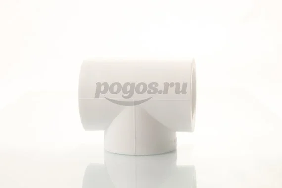 Тройник PP-R d-63мм белый MEERPLAST