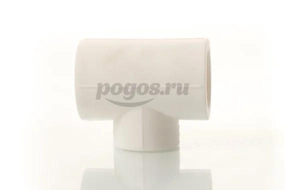 Тройник PP-R переходной d-32*25*32 белый  MEERPLAST /5/ 