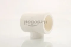 Тройник PP-R переходной d-50*32*50 белый  MEERPLAST 