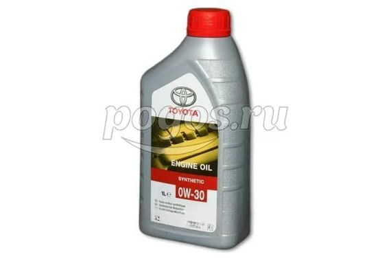 Масло моторное SL/CF 0W30 для европы (с) 1л.  TOYOTA
