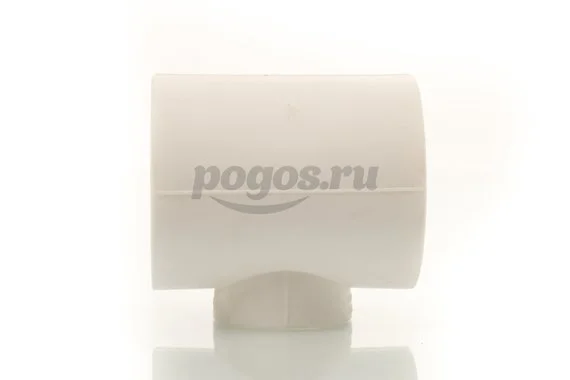 Тройник PP-R переходной d-63х40х63 белый MEERPLAST