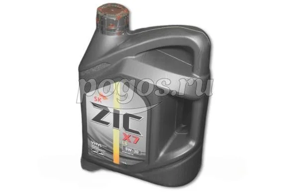 Масло моторное X7 LS 5W30 синт. 4л.  ZIC