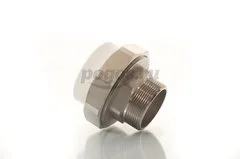 Муфта PP-R комб. разъем. d-63 * M 2" белый  MEERPLAST 