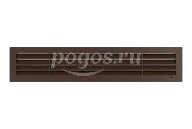 Решетка вентиляционная приточная двухсторонняя дверная 450х91 кор.  ЭРА