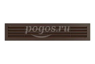 Решетка вентиляционная приточная двухсторонняя дверная 450х91 кор.  ЭРА