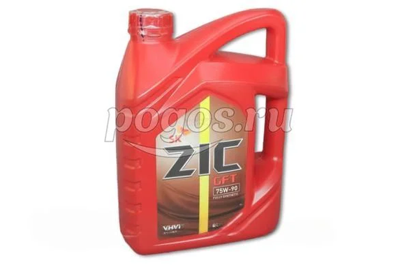 Масло трансмиссионное GFT 75W90 GL-4/5 4л.  ZIC