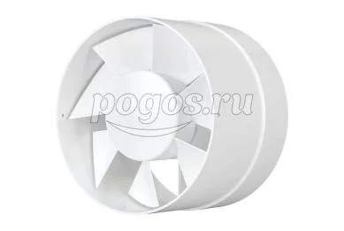 Вентилятор осевой канальный вытяжной ш/подшипник D-125 18 Вт 190 м3/ч  ЭРА