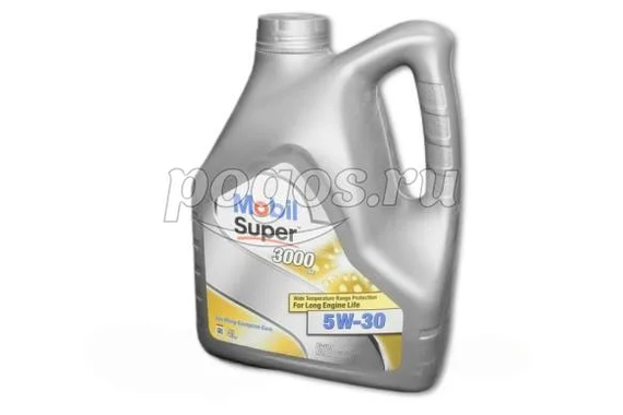 Масло моторное SUPER 3000 XE 5W30, 4л.  MOBIL