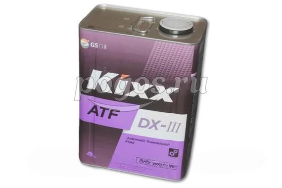 Масло трансмиссионное ATF DX-III, 4л  KIXX