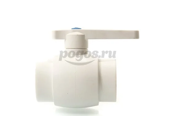 Кран шаровой PP-R d-50мм с латунным шаром