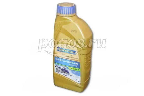Масло 4Т Snowmobiles Fuilsynth для снегоходов (с), 1л.  RAVENOL