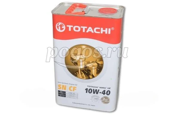 Масло моторное NIRO LV SN/CF 10W40 (п/с), 4л  TOTACHI