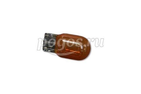 Автолампа 12V 21W T20 без цоколя оранжевая  KOITO