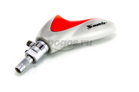 Отвертка реверсивная с битами 6шт MATRIX