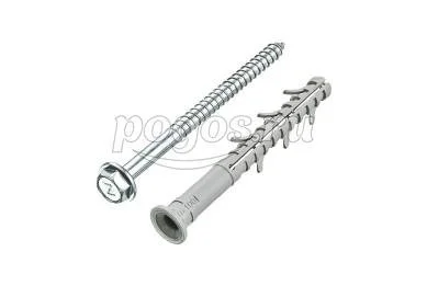 Дюбель фасадный (рамный)  10*100 с прессшайбой  Tech-Krep, Росдюбель