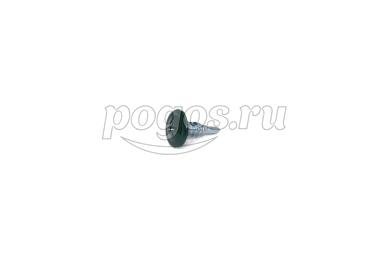 Саморез с пресс-шайбой 4,2*13 сверло RAL-6005 зеленый мох