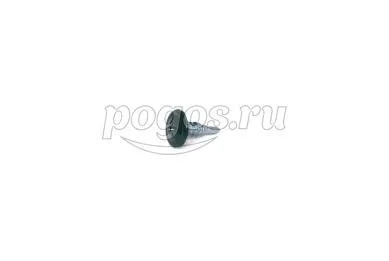 Саморез с пресс-шайбой 4,2*13 сверло RAL-6005 зеленый мох