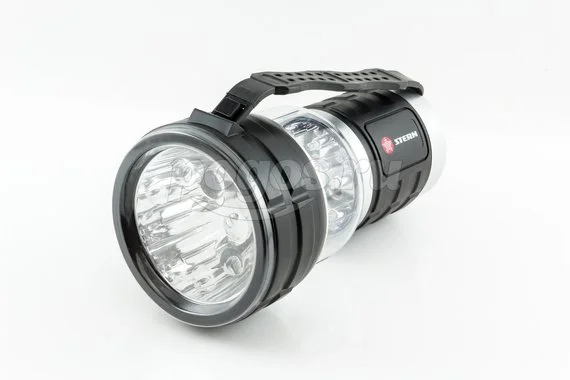 Фонарь поисковый, многофункц., аккумуляторный, гал, 25W, 24Led+3Led STERN