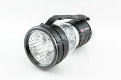 Фонарь поисковый, многофункц., аккумуляторный, гал, 25W, 24Led+3Led STERN