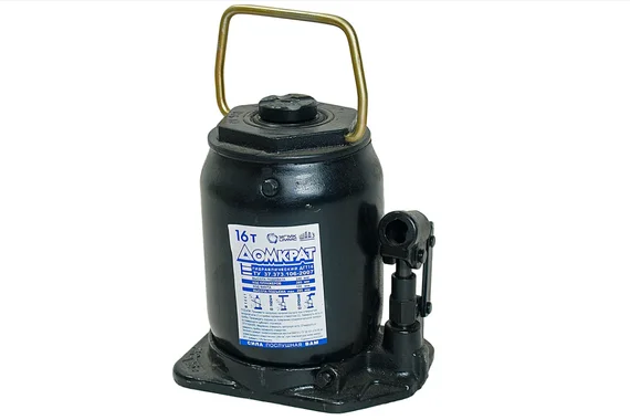 Домкрат бутылочный 16т 240-635мм 2-плунжерный  ШААЗ