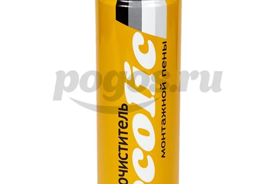 Очиститель пены монтажной, 650г  ECOLIC