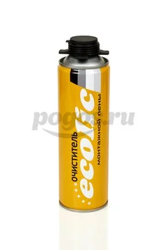 Очиститель пены монтажной, 650г ECOLIC