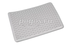 Подпятник из термоэластопласта СОТЫ СЕРЫЙ толщ 6мм размер 20х15см  