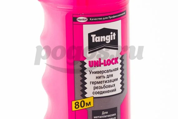 Нить для герметизации резьбовых соединений 80-100м шоубокс Тангит Уни-Лок