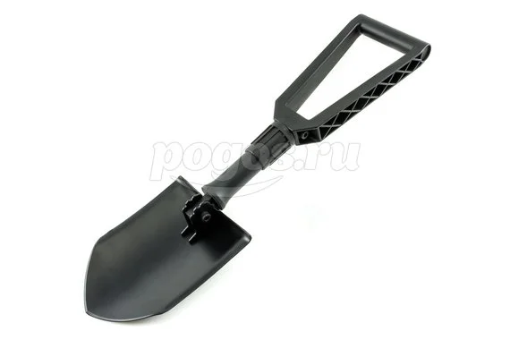 Лопата с черенком, складная 250-590мм, 1кг, алюминий, в чехле  FISKARS