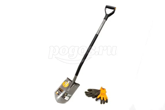 Лопата с черенком, штыковая 1250мм, 1,9кг  FISKARS