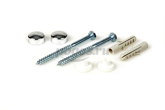 Комплект для крепления унитаза хром  ЗУБР